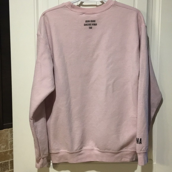 Ariana Grande Dangerous Woman Tour pink pullover - Picture 5 of 7